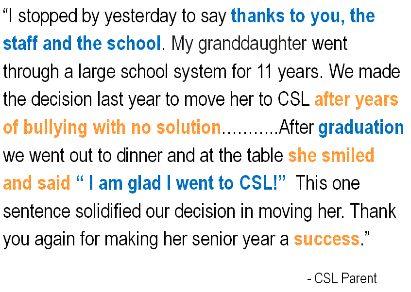 Thank you CSL